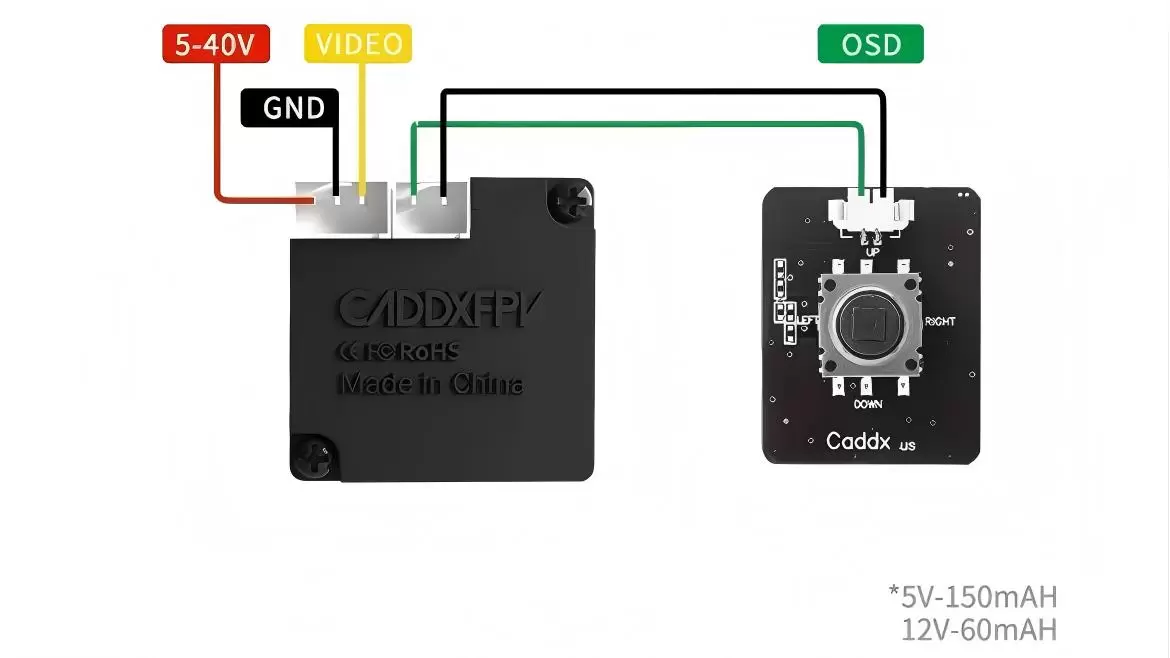 กล้องมองเห็นตอนกลางคืน Caddx 2