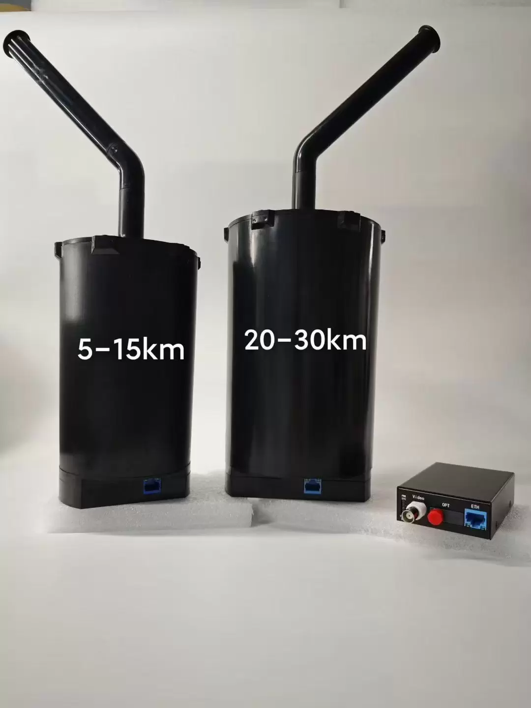 โดรนที่ติดตั้งสายไฟเบอร์ออปติกในระยะ 3กม., 5กม., 10กม., 15กม., 20กม., 30กม., 40กม.