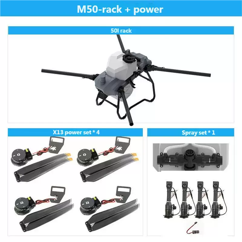 โดรนป้องกันพืชผลทางการเกษตร M50